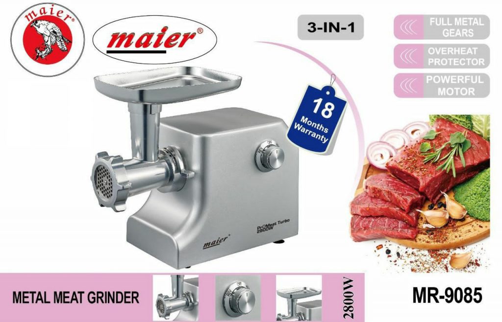 چرخ گوشت مایر مدل MR-9055 | مشخصات، قیمت و خرید