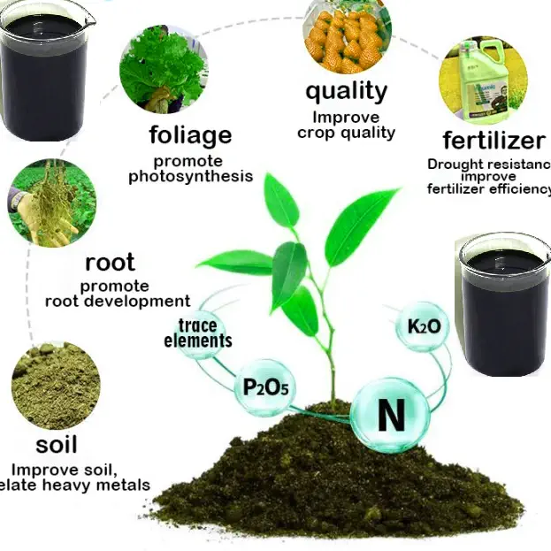 کود ارگانیک مایع هیومیک اسید