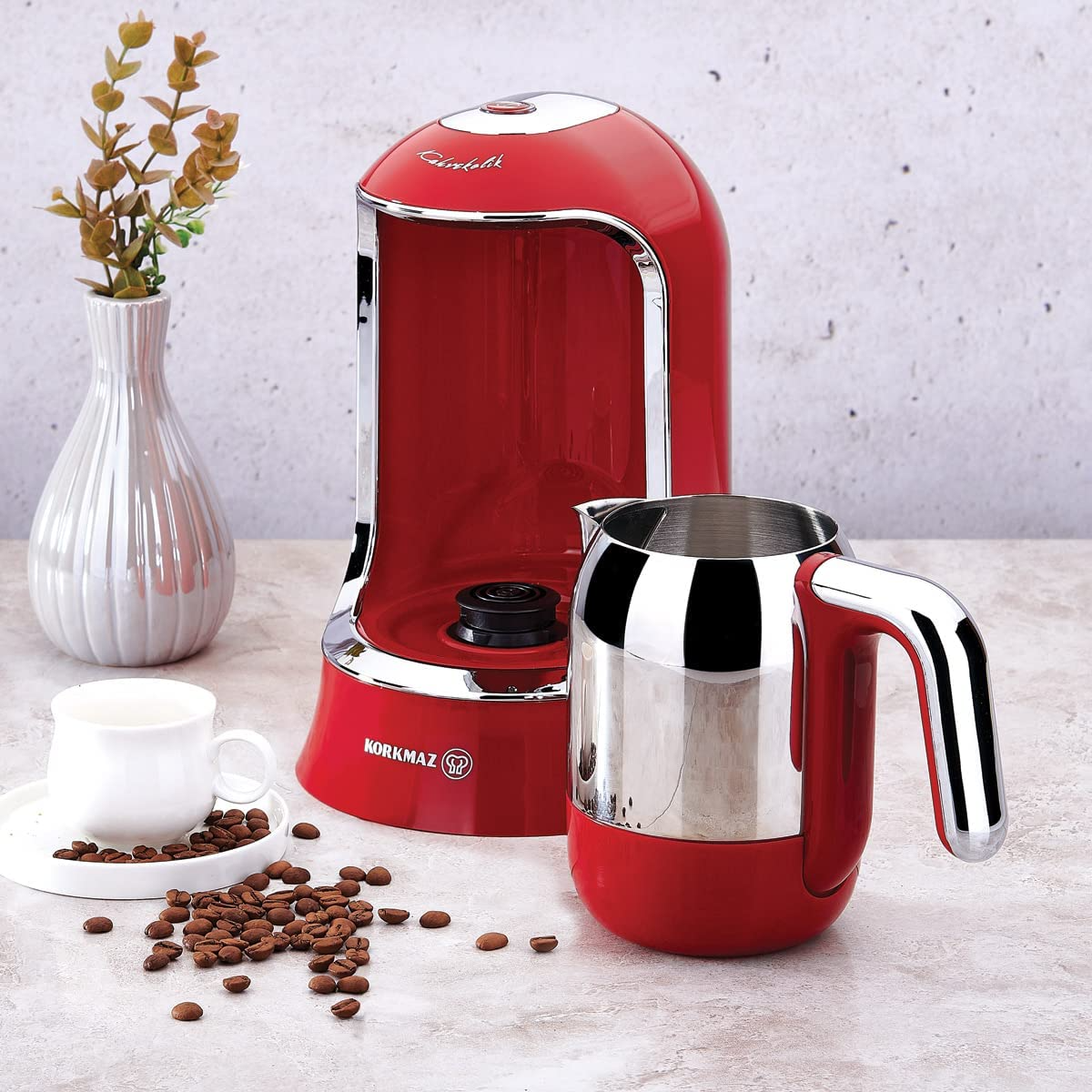 قهوه ساز کرکماز مدل A860، توان 400 وات، ظرفیت 4 فنجان