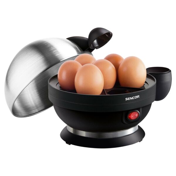 تخم مرغ پز سنکور مدل SEG 720BS | قیمت ارزان | 3 تایمر پخت + 7 جایگاه