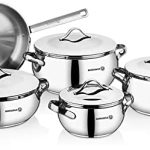 قیمت سرویس قابلمه کرکماز مدل A1976 (اصلی) 9پارچه، استیل ضد زنگ