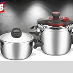 قیمت زودپز دوقلو فالز مدل COOKFEST – ظرفیت 4 و7 لیتر | استیل