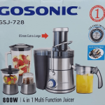 آب میوه گیری گوسونیک مدل GSJ-728 | توان 800 وات – 4 کاره