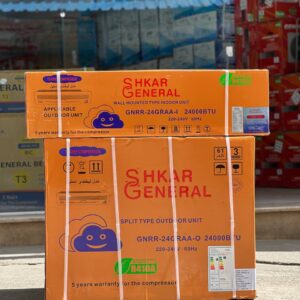 پنل داخلی کولر گازی جنرال شکار 24000 طرح لبخندی